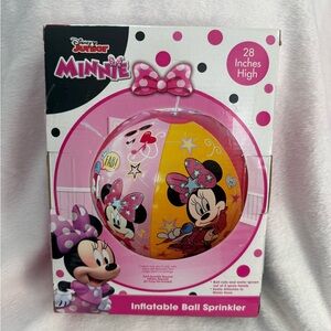 Minnie Inflatable Ball Sprinkler - Pink and Yellow
